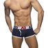 Open Fly Cotton Trunk, White