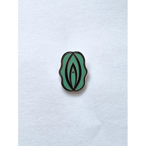 Pin Vagina, green